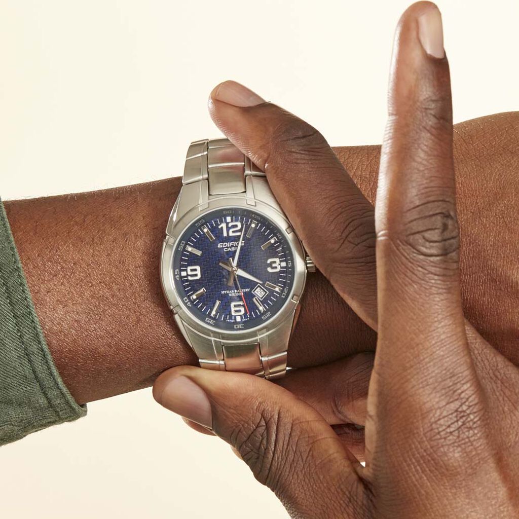 Montre Edifice Bleu