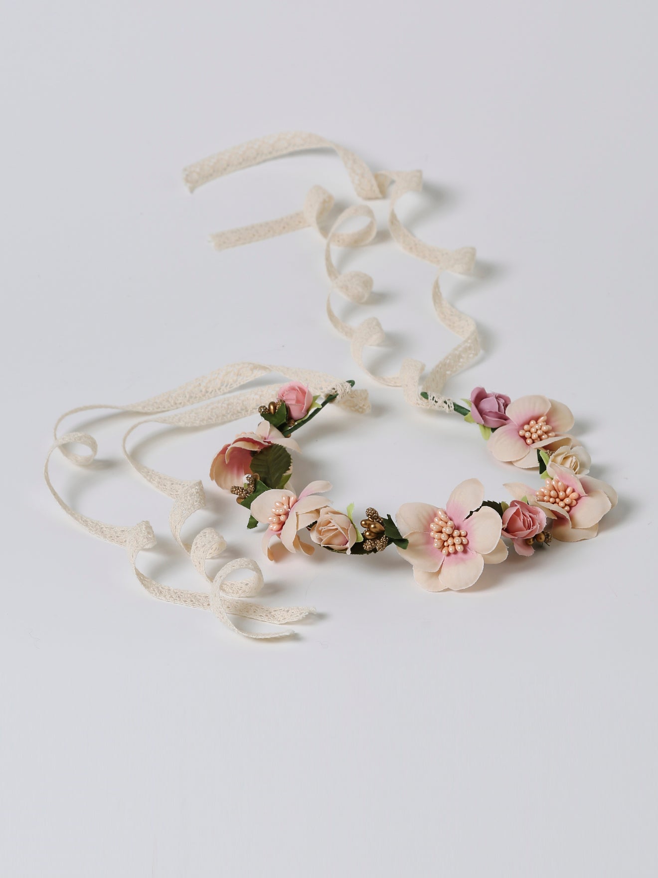 Couronne de fleurs Fille