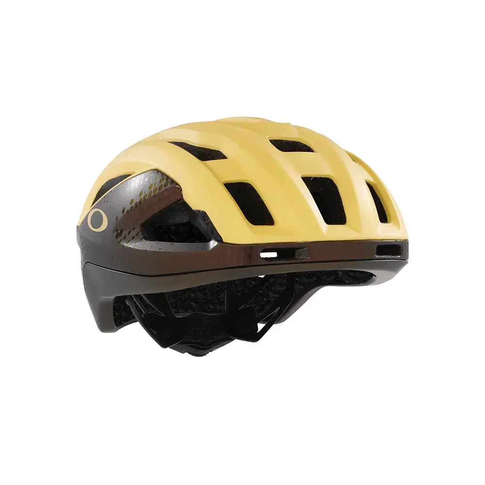 Oakley ARO3 Endurance MIPS Race Fietshelm Geel/Bruin