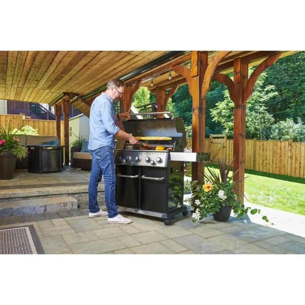 GASSGRILL BROIL KING BARON 590 SVART