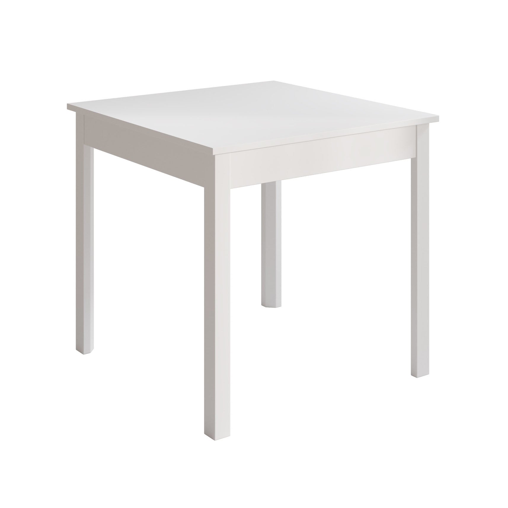 Steve - Eetkamertafel - Wit - 80x80x77 cm