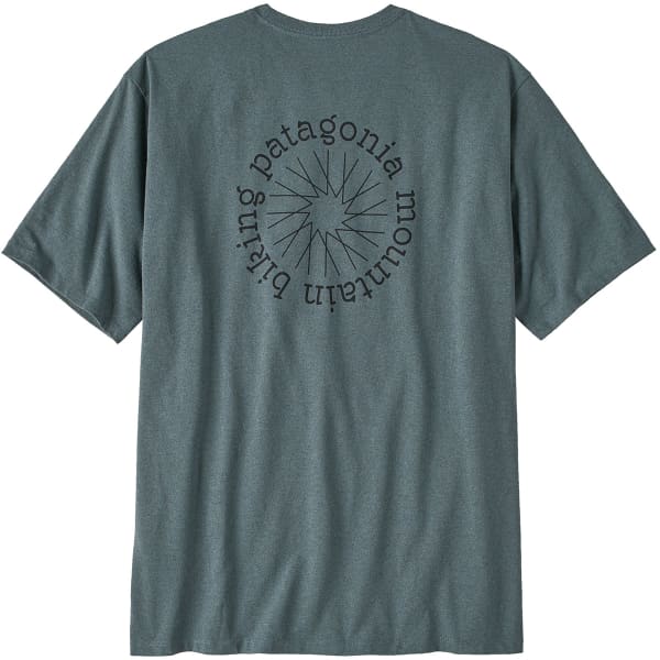 T-shirt PATAGONIA M'S SPOKE STENCIL RESPONSIBILI-TEE NOUVEAU GREEN