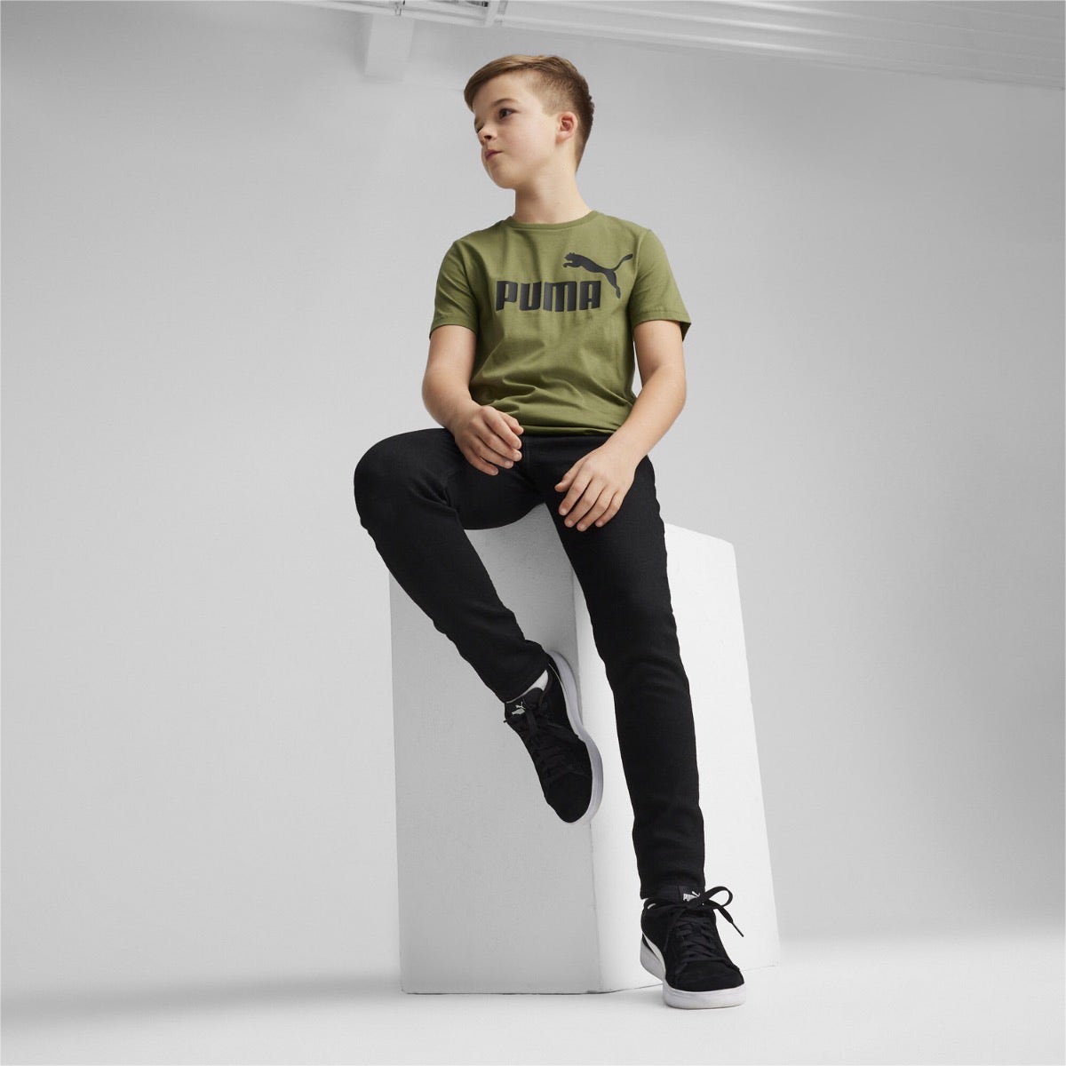 PUMA  Essentials Logo Tee Kids
