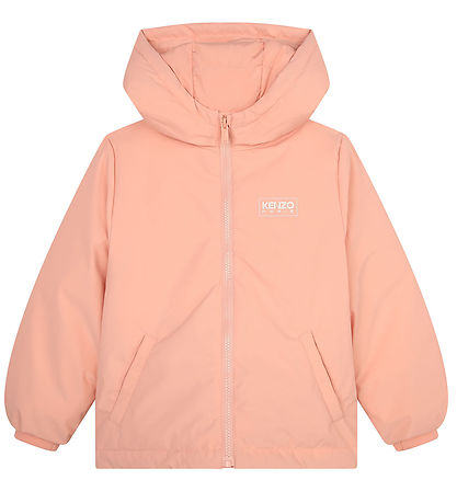Kenzo Daunenjacke - Puderpink m. Weiß
