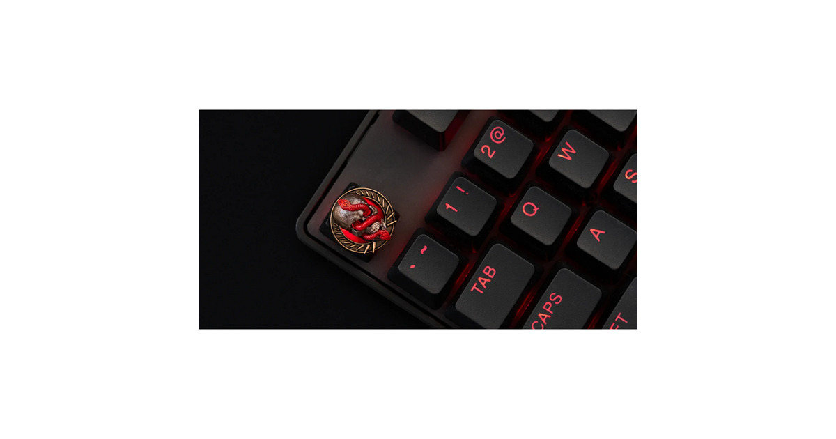 SteelSeriesArtisan Keycap Call of Duty: Modern Warfare III Edition keycaps  (Inclusief in-game item Konni Weapon Charm)