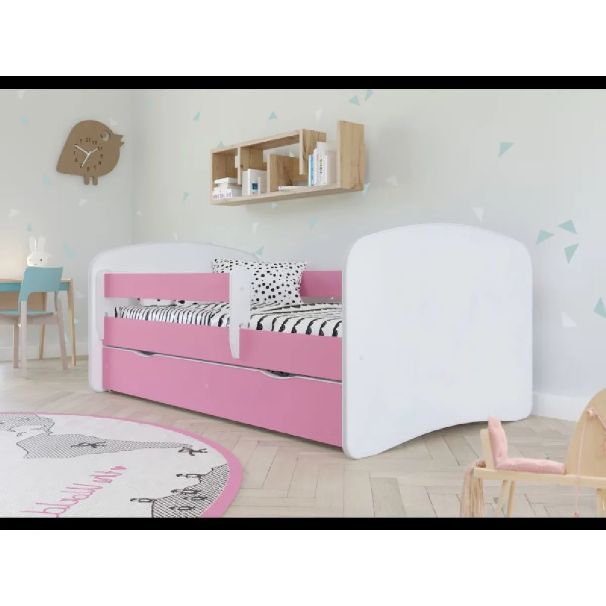 Lit Babydreams Rose sans Motif