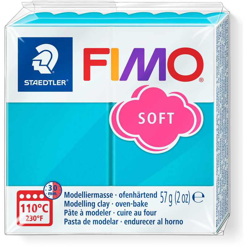 FIMO Modelliermasse Soft, 57 g, pfefferminz