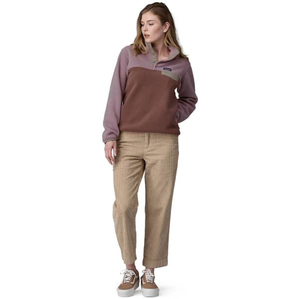 Sweat polaire PATAGONIA W'S LW SYNCH SNAP-T P/O DULSE MAUVE