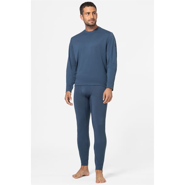 T-shirt thermique SUPER.NATURAL M TUNDRA175 LS NIGHT NIGHT SHADOW BLUE