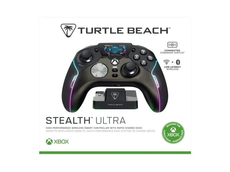 Turtle Beach Stealth Ultra - Rapid Charge Dock - gamepad - trådløs - 2.4 GHz/Bluetooth - for Microsoft Xbox One, Microsoft Xbox Series X, Microsoft Xbox Series S, Android, PC