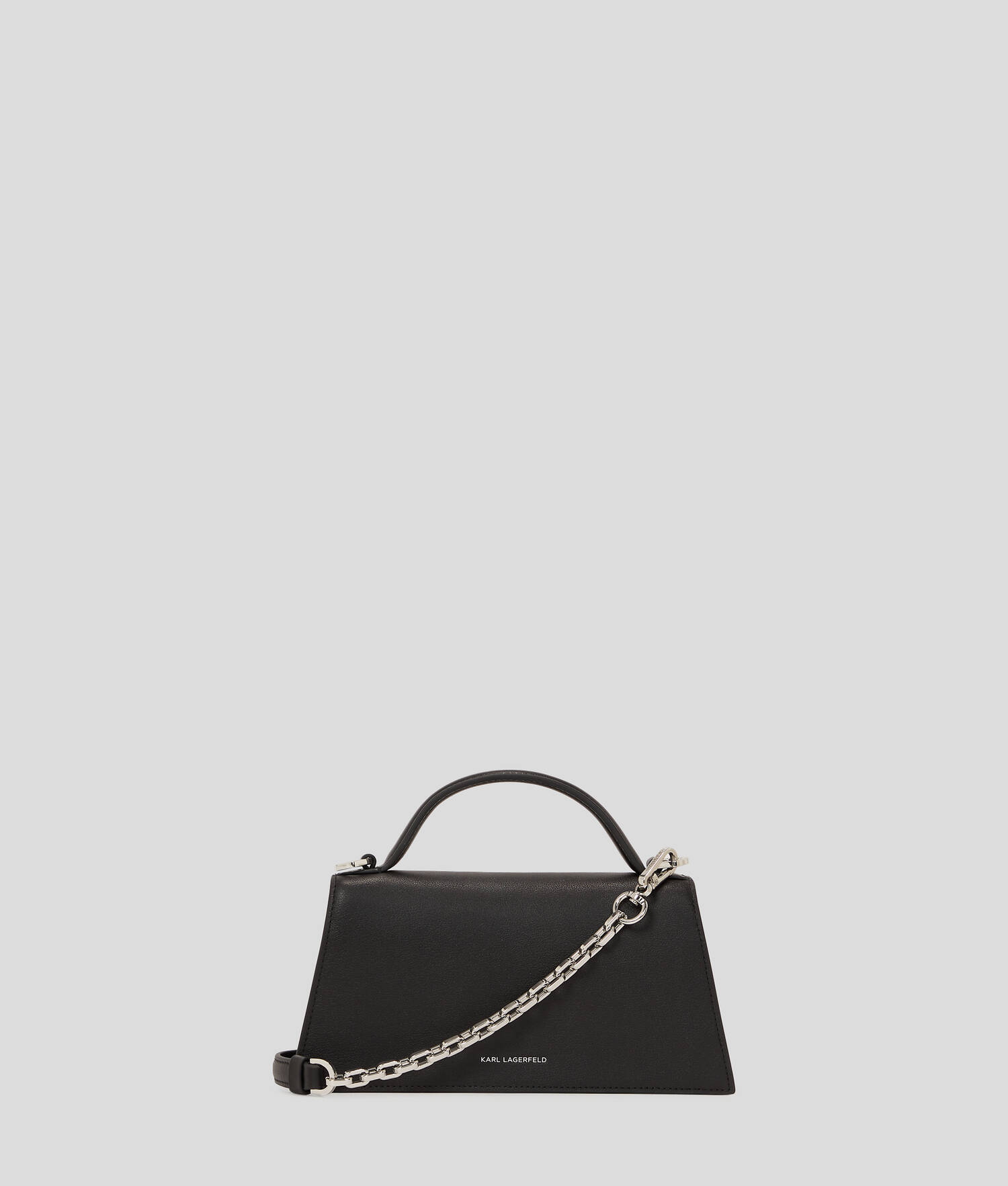 SAC BANDOULIÈRE FIN K/SIGNATURE - Noir/Nickel