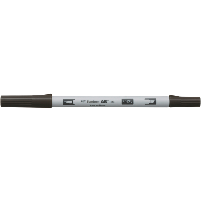 Tombow Pinselstift Dual Brush Pen ABT PRO, N29 - warm gray 13
