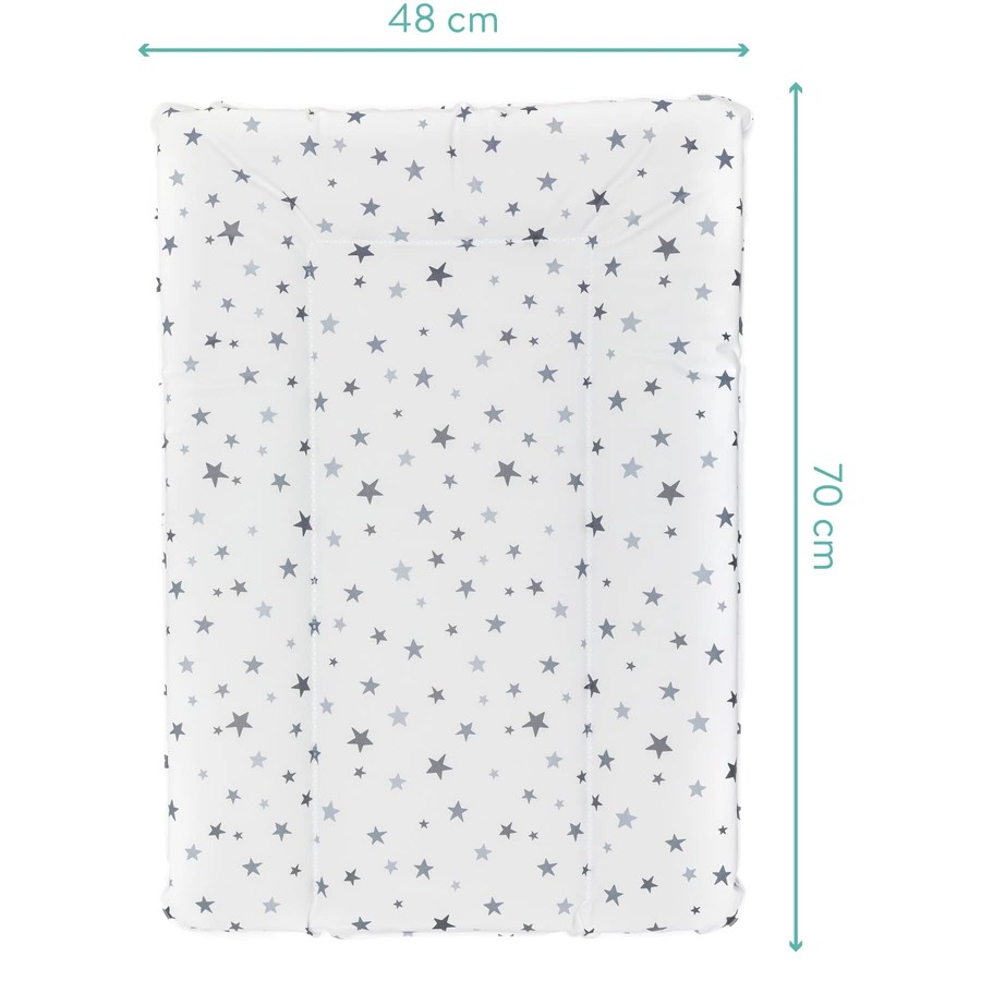 fillikid luxe Wickelauflage Softy Sterne weiß