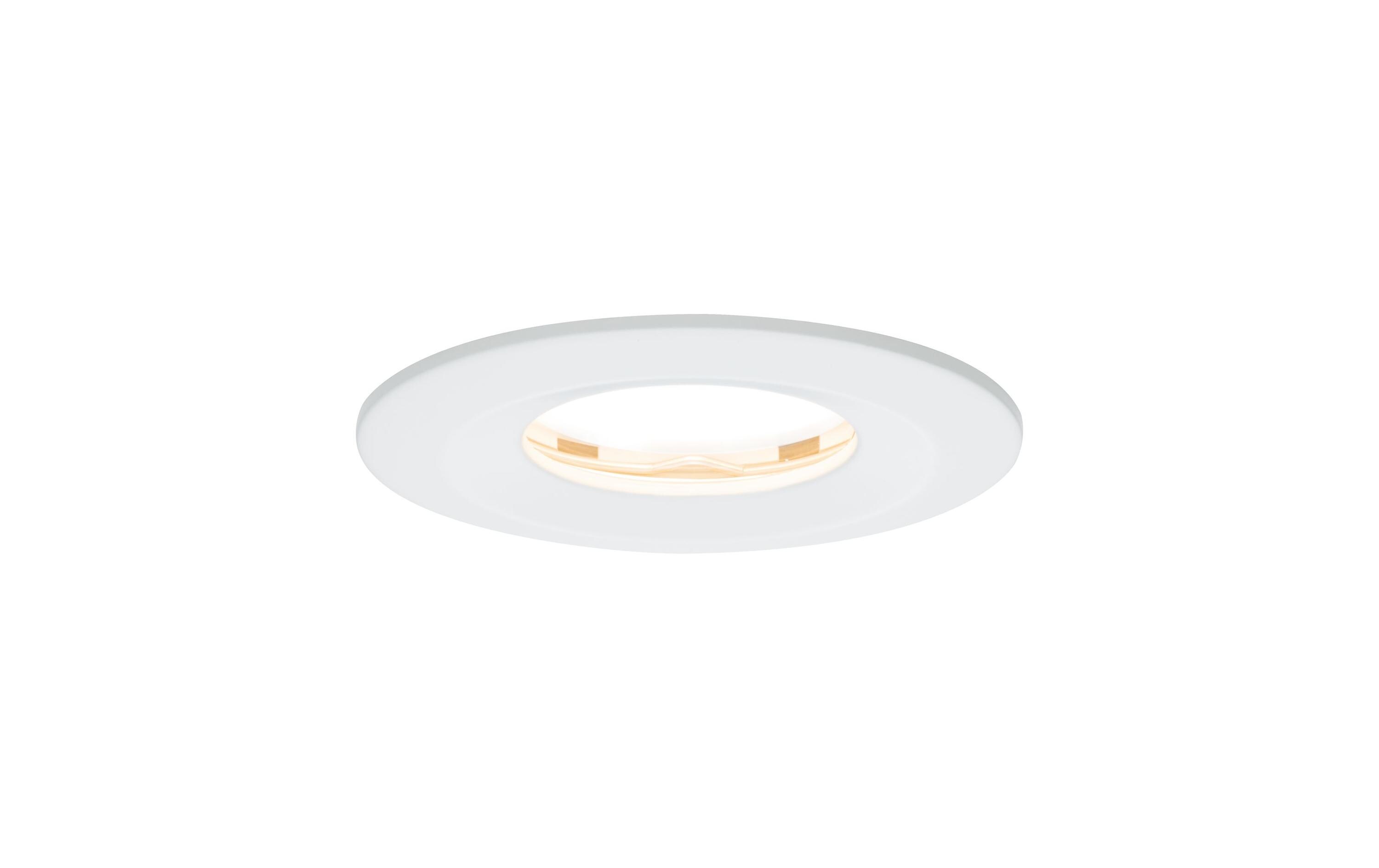 Einbauspot Nova Plus Coin Starr, 1 x 6 W, 2700 K, WeissLED Einbauspot