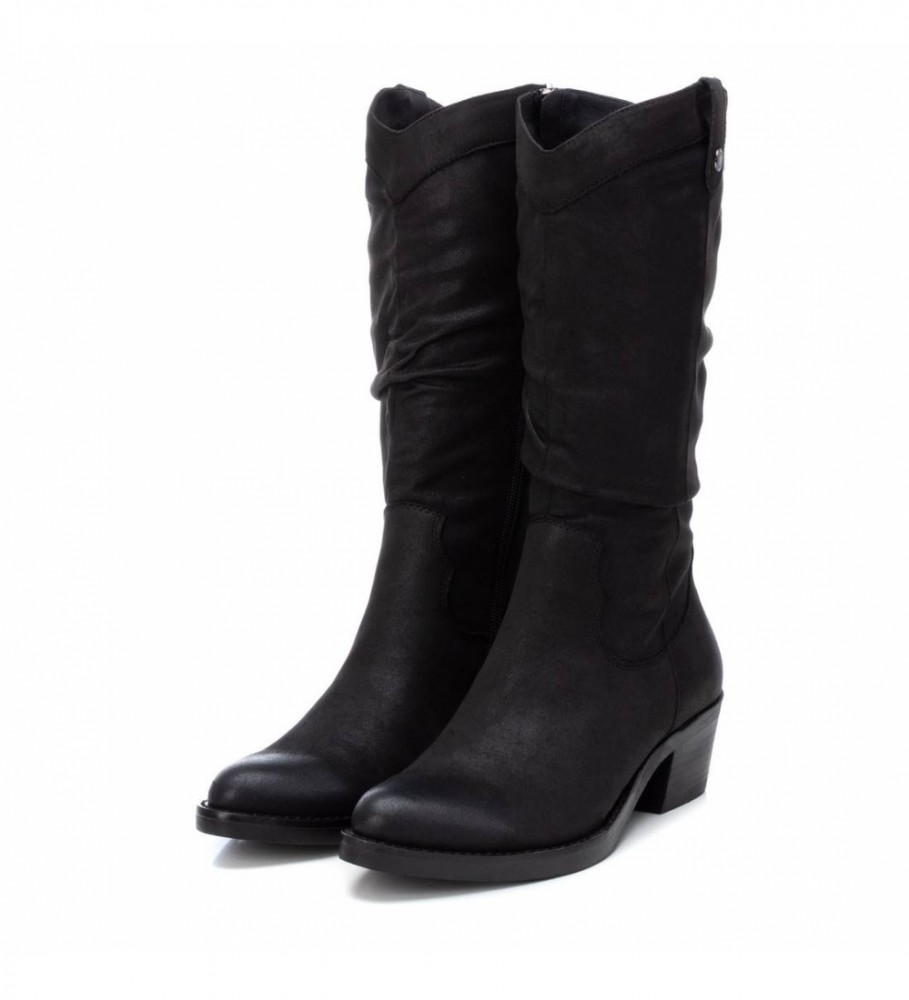 Botas Refresh 170238 pretas - Altura do salto: 5 cm -