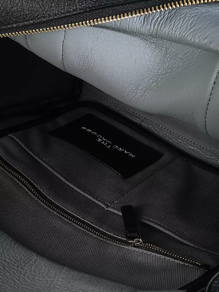 MARC JACOBS Ledertasche - Tote Bag  THE MEDIUM TOTE LEATHER schwarz