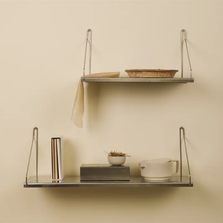 Frama - Shelf Wandregal 40 x 20 cm, Edelstahl