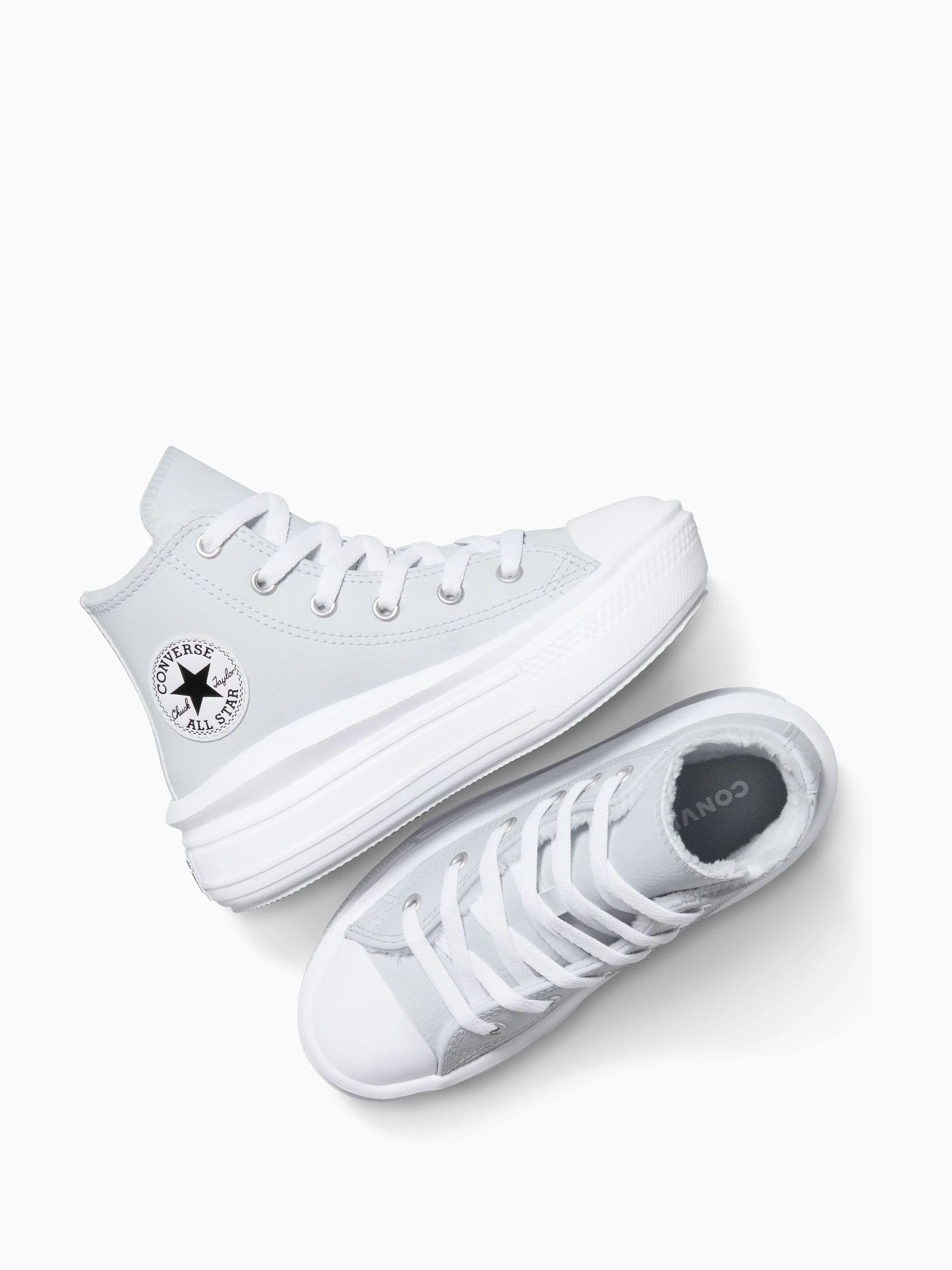 Converse Chuck Taylor Kids Move Fleece Lining Trainers