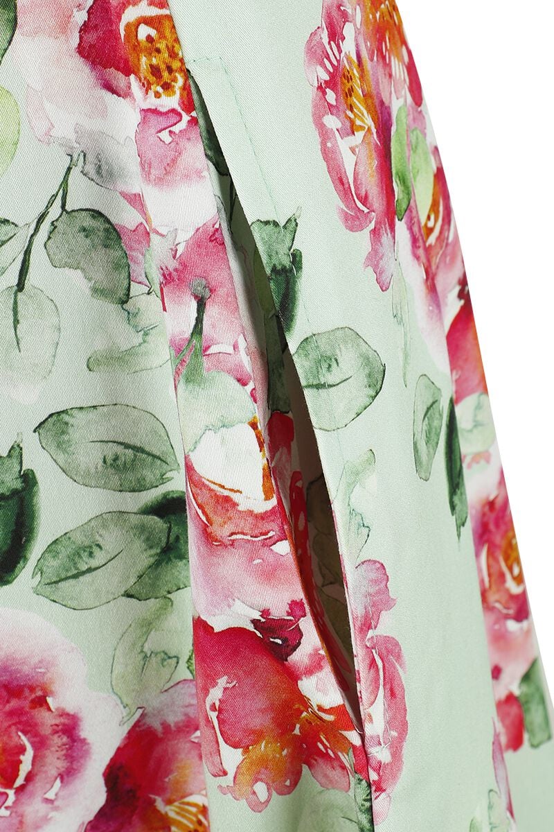 Marissa Floral Swing Dress | H&R London Robe mi-longue