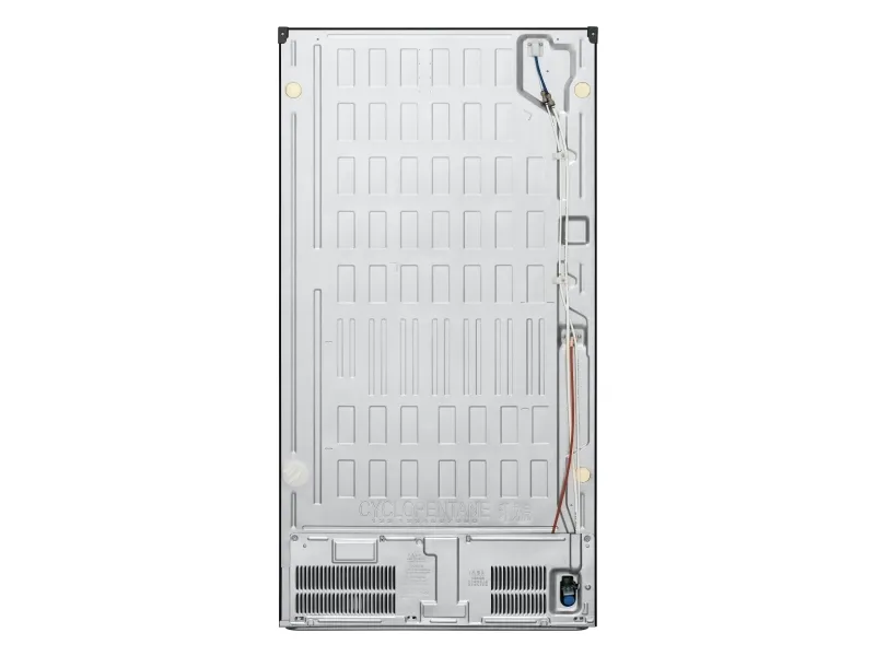 LG GMG960EVJE - Køleskab/fryser - frans dør-bundfryser med vanddispenser, isdispenser - Wi-Fi - bredde: 91.4 cm - dybde: 72.9 cm - højde: 179.2 cm - 638 liter - Klasse E - essens sort stål