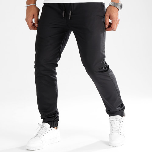 Lot De 2 Jogger Pants Regular Fit 3020 3021 Noir Kaki