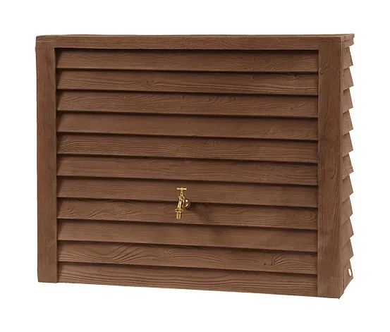 Garantia Wandtank-Komplett-Set »Woody«, ca. 350 l, darkwood