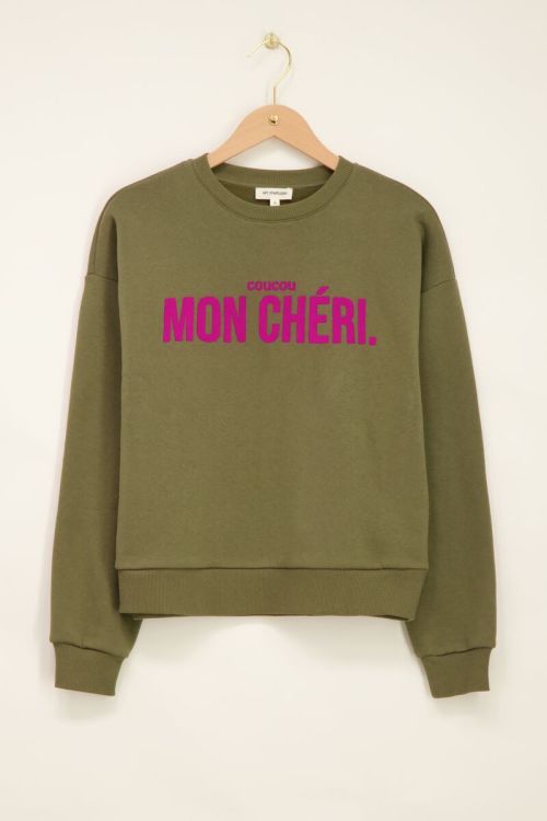 Groene sweater Mon chéri