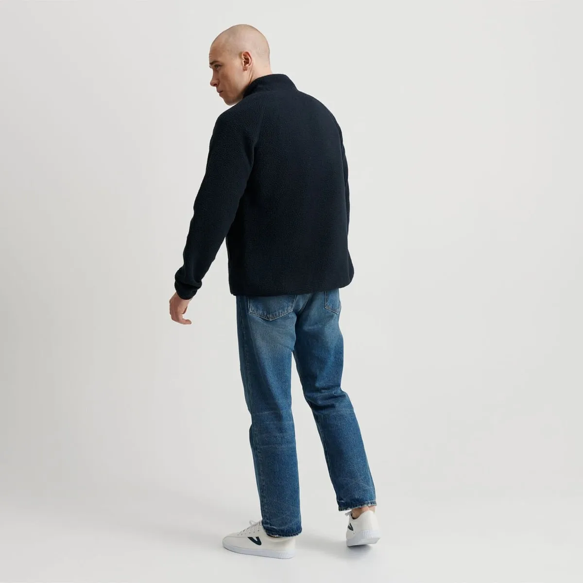 Tretorn Men's Farhult Pile Jacket 415/Navy Blaze