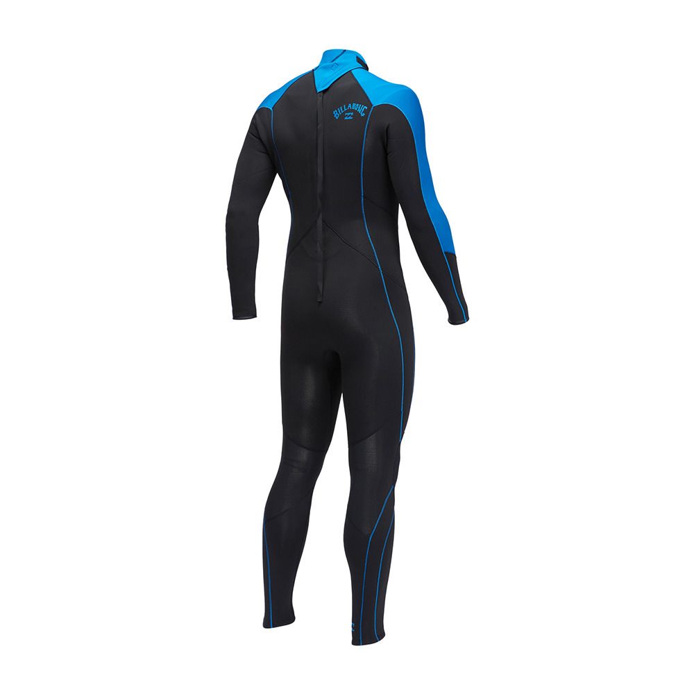 Billabong ABSOLUTE FULL BACK ZIP - Combinaison intégrale 3/2mm Homme surf blue