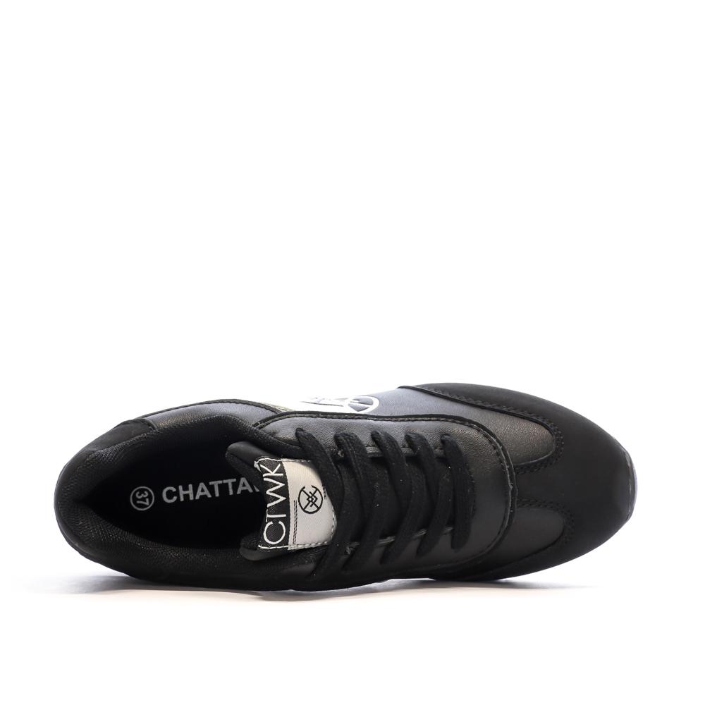 Chattawak Baskets Noir/Blanc Femme ChattawakANDRIA