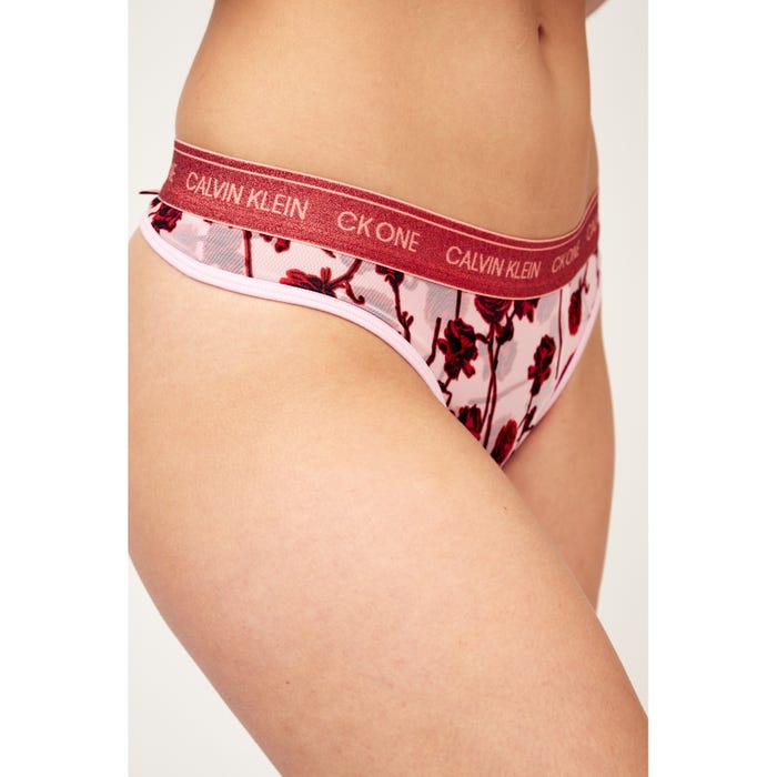 Calvin Klein-CK One Glitter string - Calvin Klein Underwear