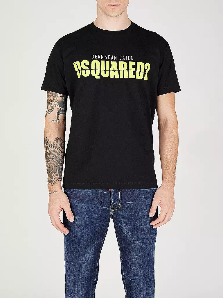 DSQUARED2 T-Shirt  schwarz
