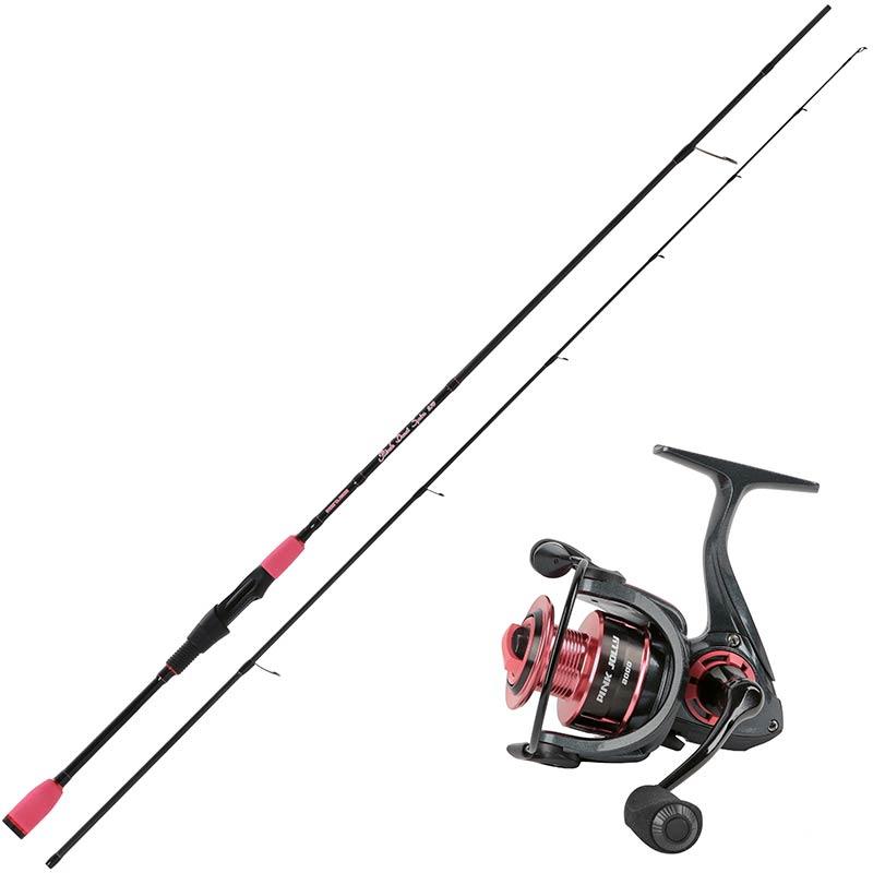 Ensemble Spinning Stucki Fishing Combo Pink Dust + Jolly