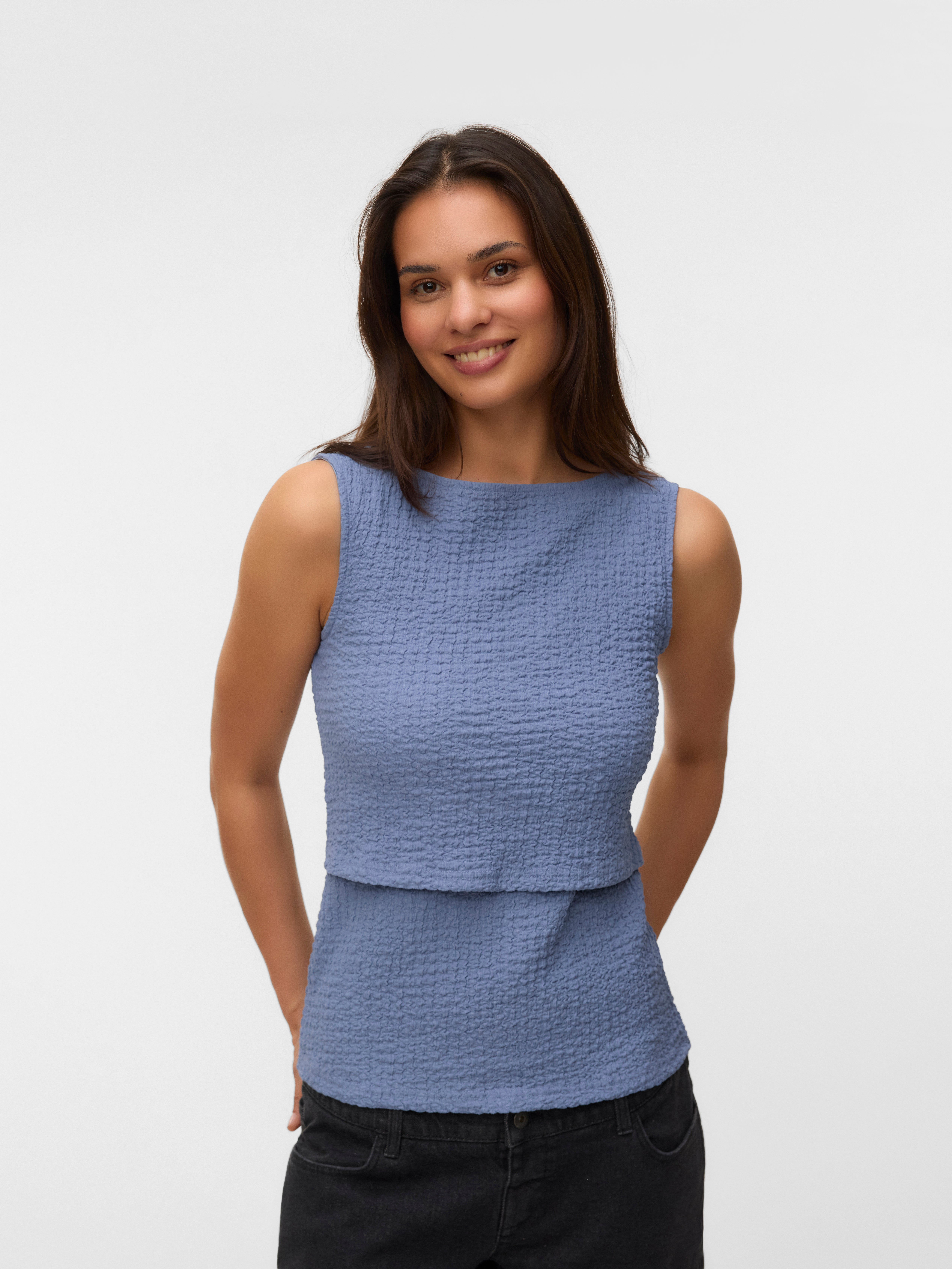 Bodycon fit Boothals Top