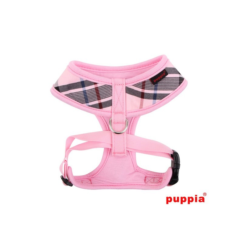 Coleira peitoral infantil macia para cães, rosa