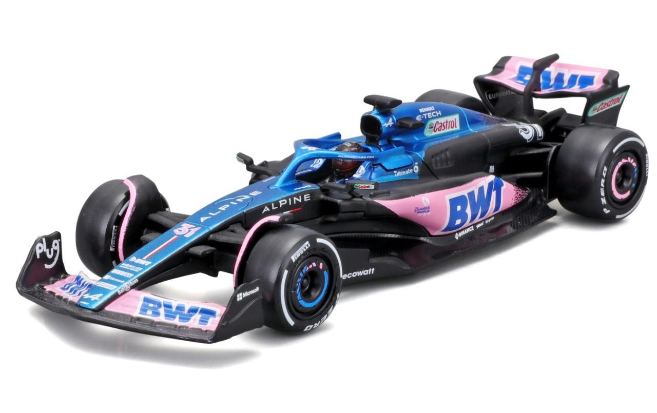 BWT Alpine F1 Team A523 Ocon 2023 1:43Sammlermodell im Massstab 1:43