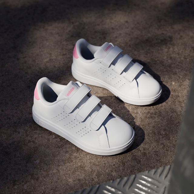 adidas Sportswear Klettschuh »ADVANTAGE BASE 2.0 KIDS«  Design auf den Spuren des adidas Stan Smith
