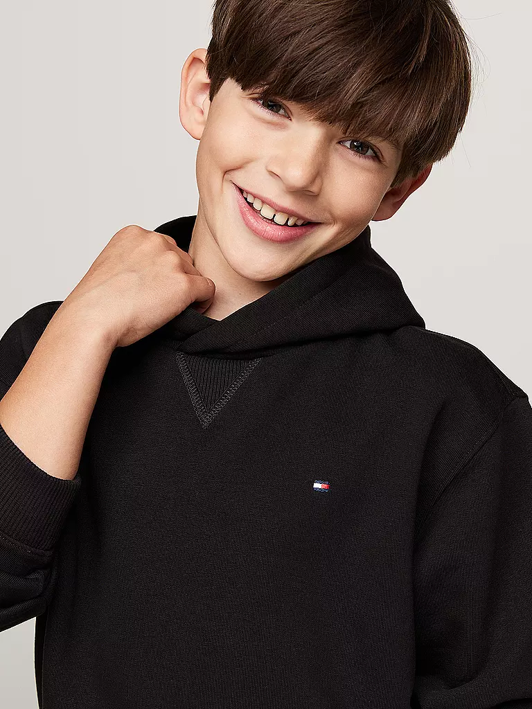 TOMMY HILFIGER Jungen Kapuzensweater - Hoodie  schwarz