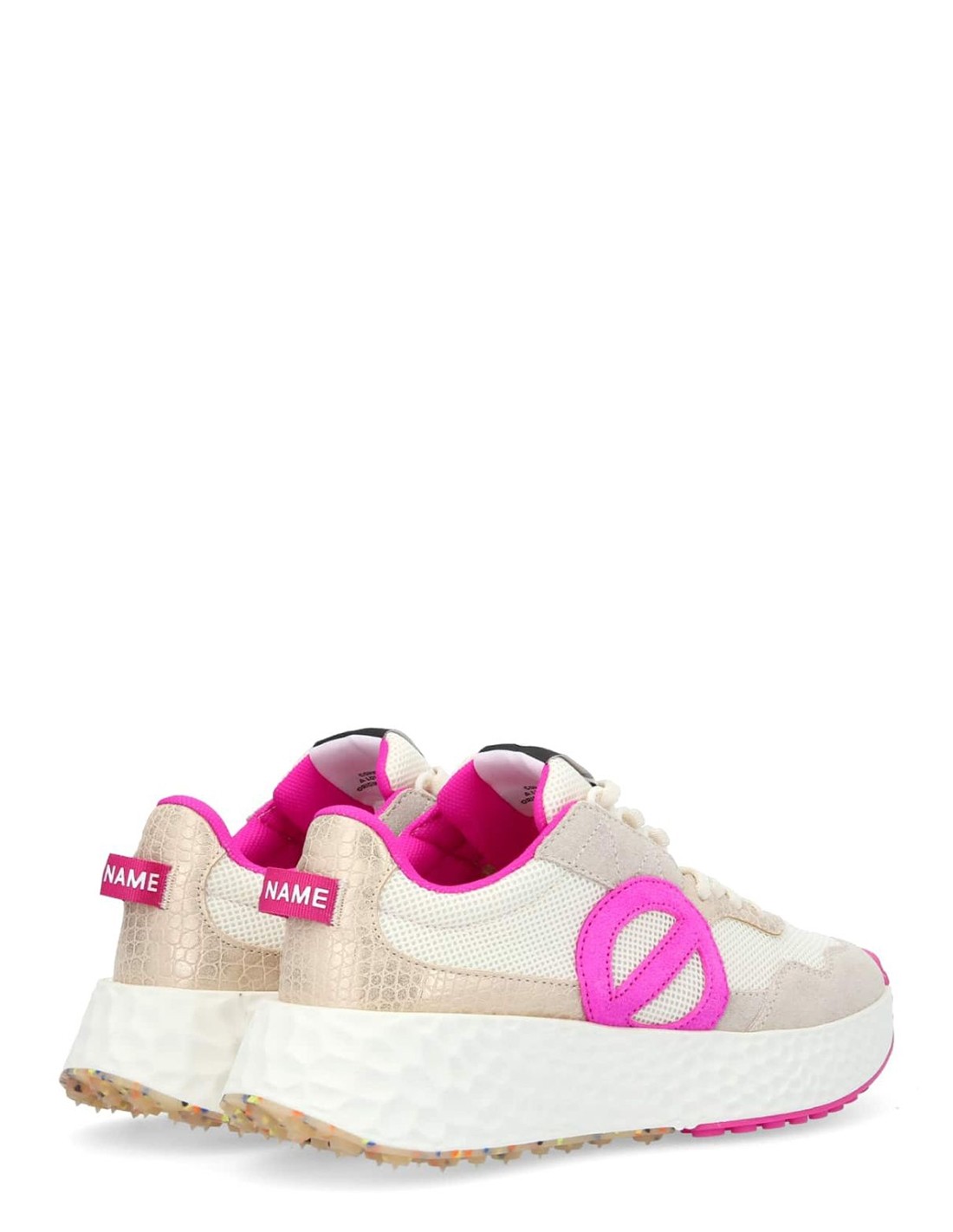 no name Basket de Ville Femme carter jogger w Beige/Rose
