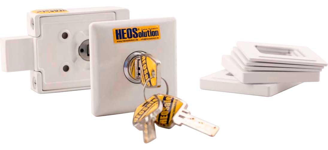 Türsicherung HEOSafe Fiat Ducato und Baugleiche - 5er Set