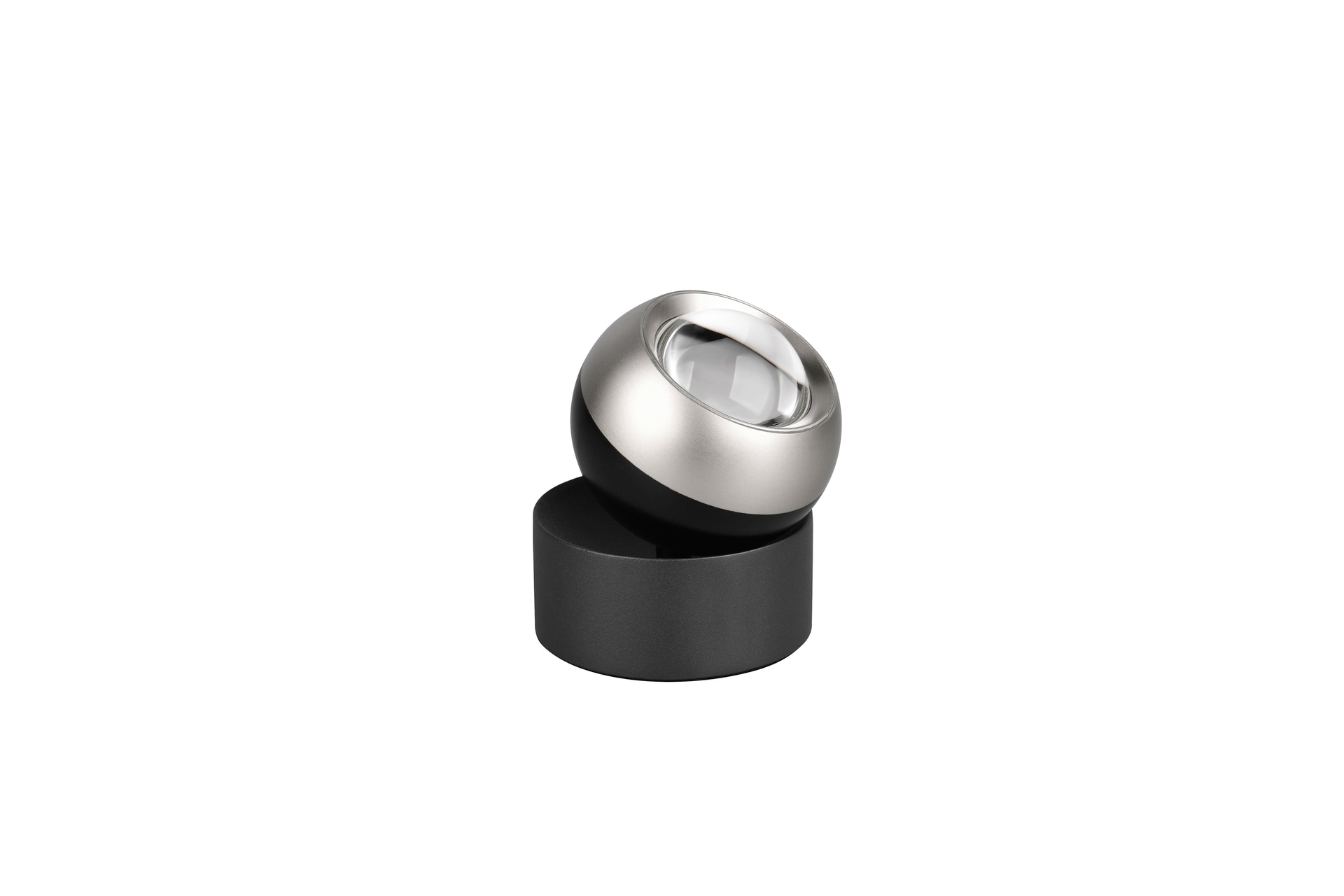 TRIO LED Tischlampe TRS ORBIT nickelfarbig