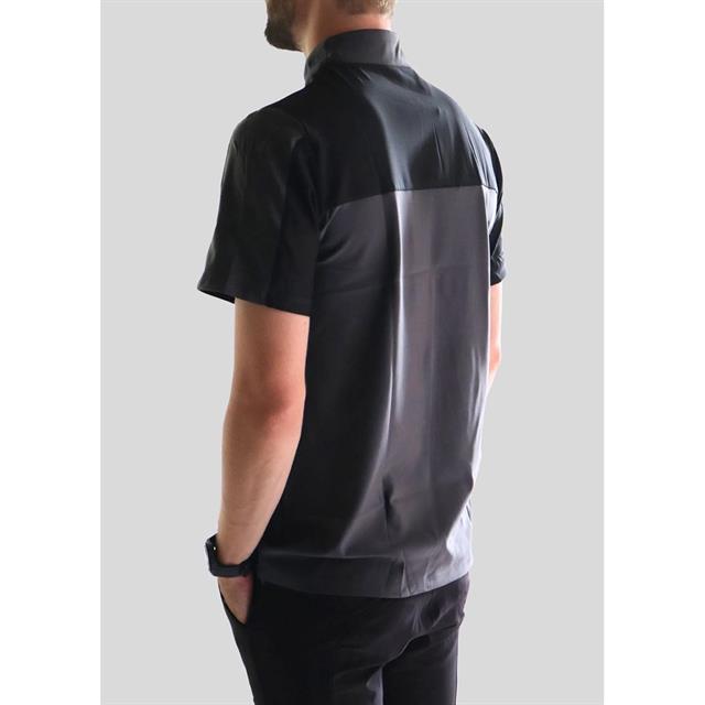 Trainingshirt Montar Polo Shortsleeved Men Donkergrijs