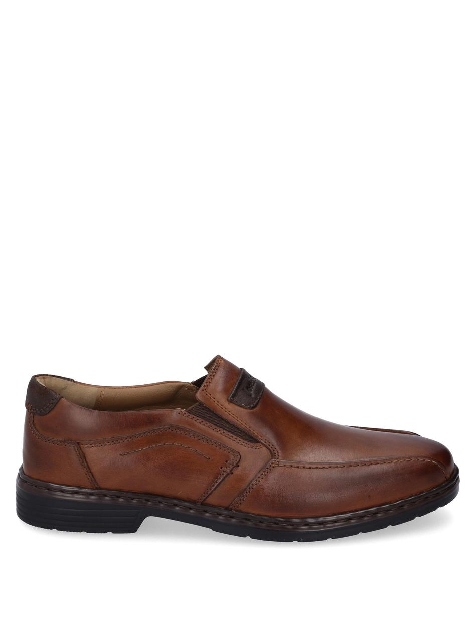 Slipper Alastair 03, cognac-kombi