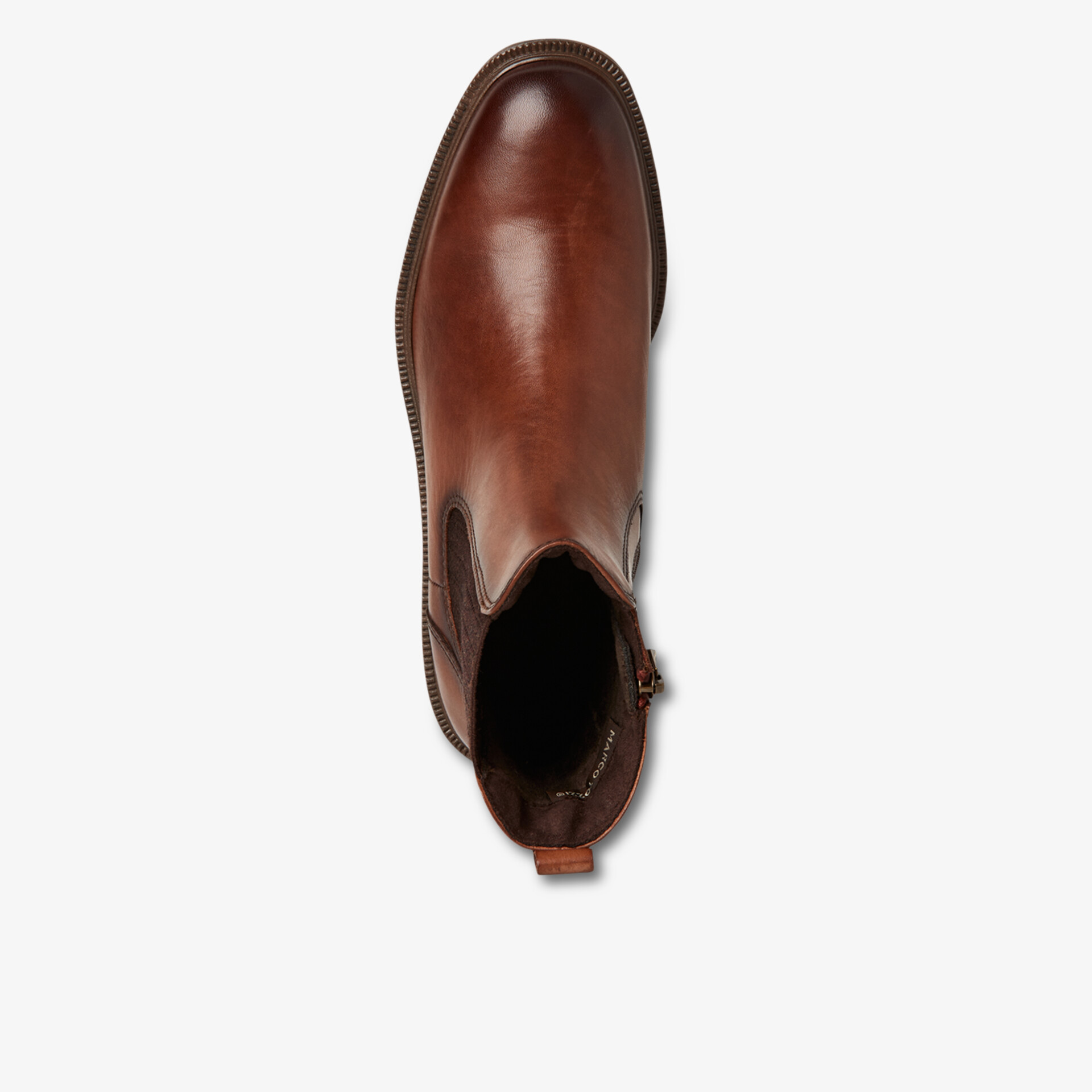 MARCO TOZZI Damen Chelsea Boots cognac