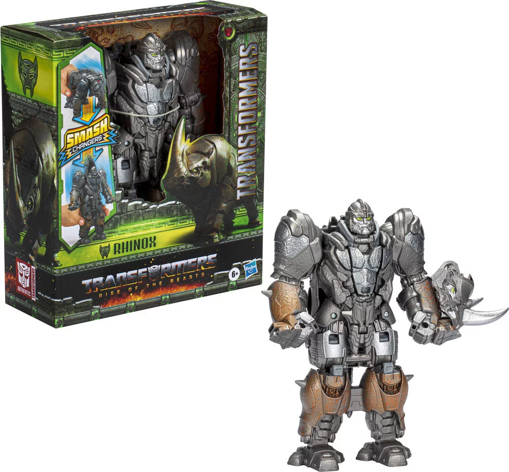 TRANSFORMERS  FIGURINE RISE OF THE BEASTS SMASH CHANGERS