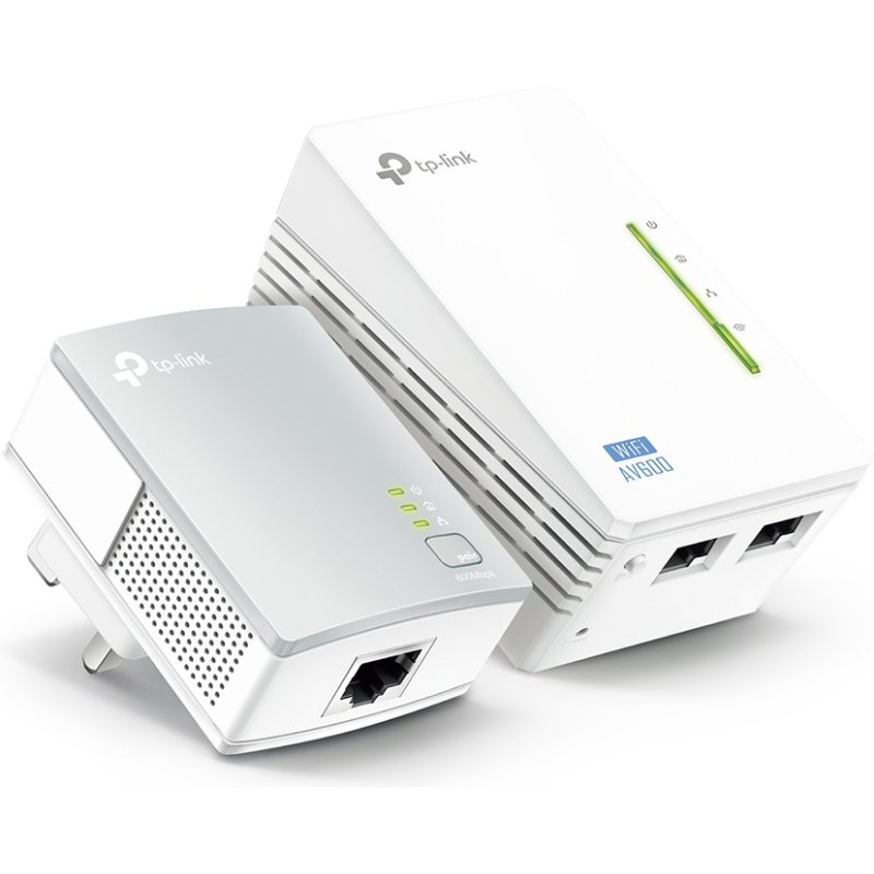 TP-Link TL-WPA4220 KIT 600 Mbit/s Ethernet/LAN Wifi Blanc 2 pièce(s)