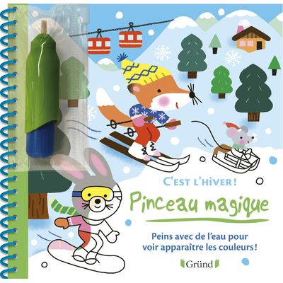 Pinceau magique - C'est l'hiver !