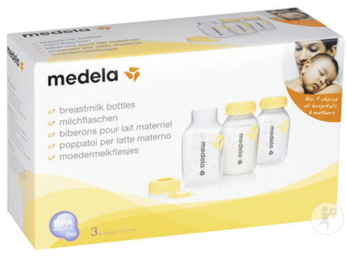 Medela Biberons Pour Lait Maternel Flacons 3x150ml