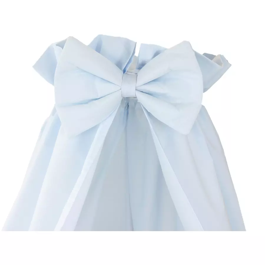 TupTam Babybett Himmel mit Schleifchen blau
