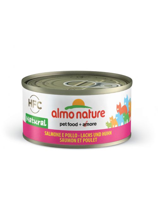 Almo Nature Hfc Cat Natural Blik 70 g - Kattenvoer